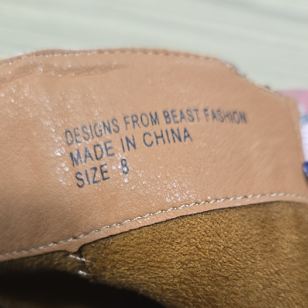 BEAST FASHION Pink Ankle Boots - Picture 4 of 5